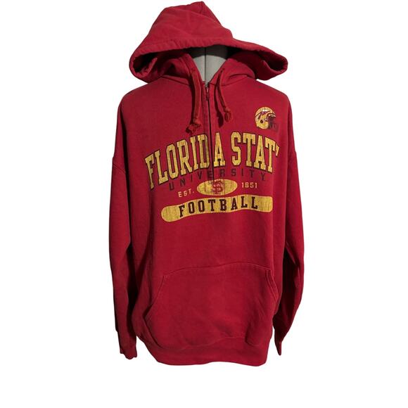 Florida State Seminoles Football Hooded Sweatshirt. - Picture 1 of 3